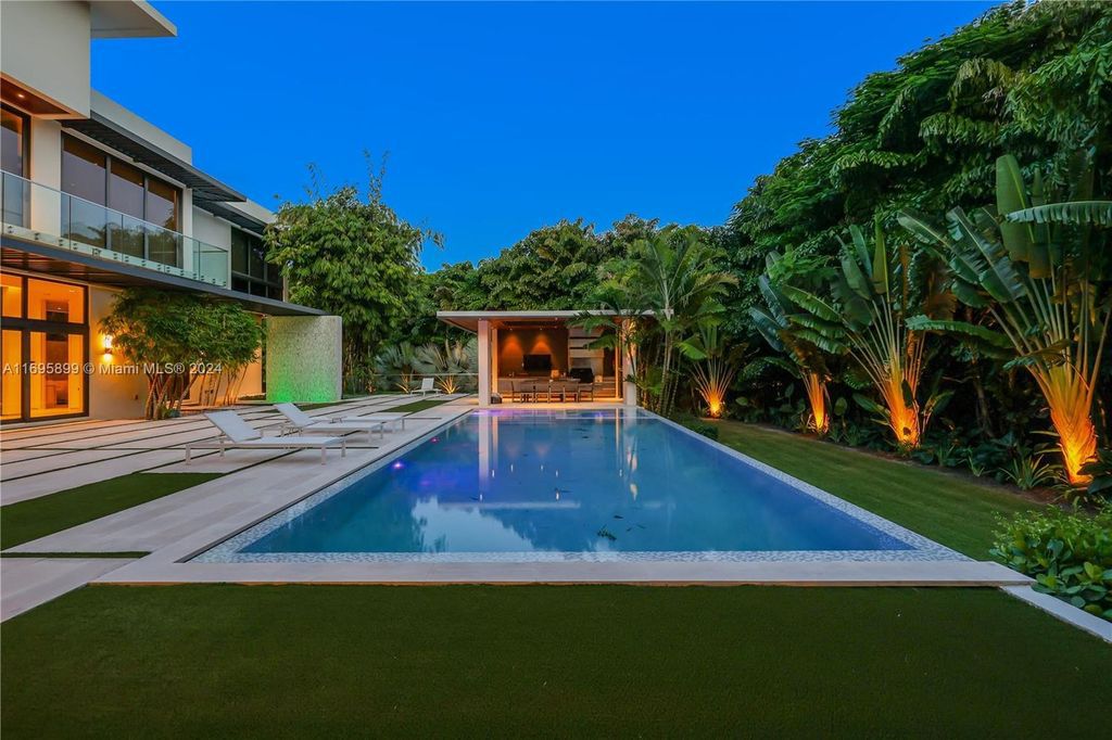 Exceptional $19.5 Million Contemporary Estate with Smart Home Technology in Miami