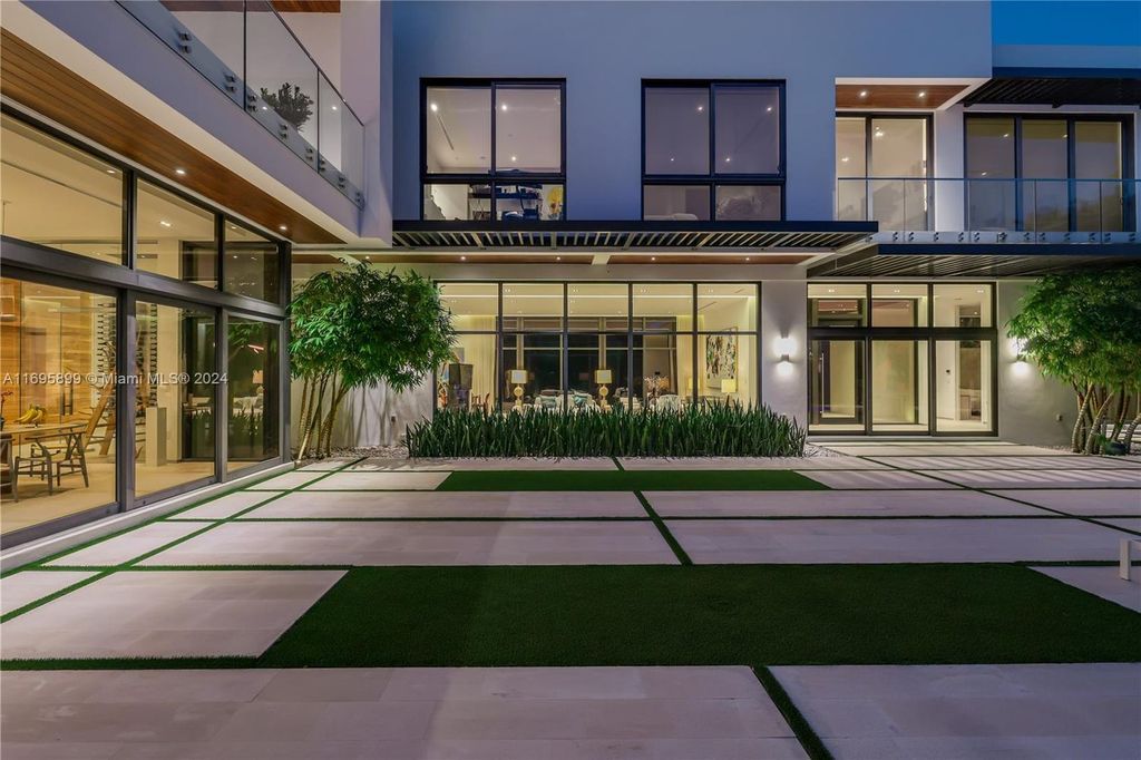 Exceptional $19.5 Million Contemporary Estate with Smart Home Technology in Miami