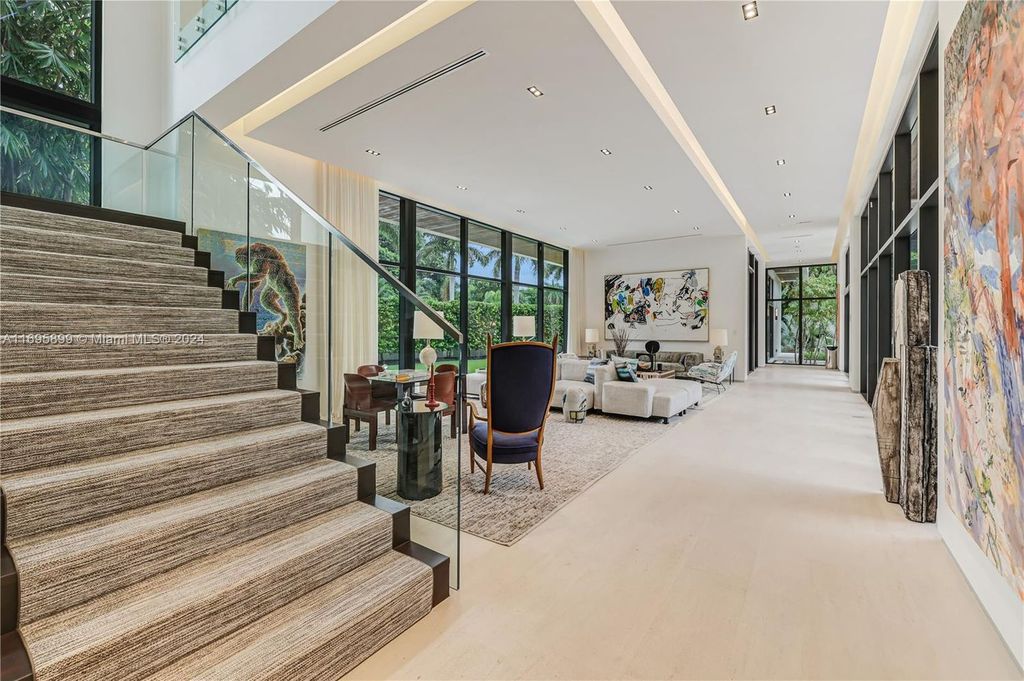 Exceptional $19.5 Million Contemporary Estate with Smart Home Technology in Miami