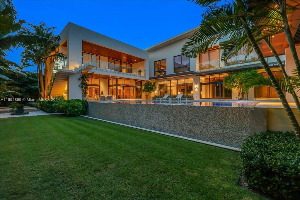 Exceptional $19.5 Million Contemporary Estate with Smart Home Technology in Miami