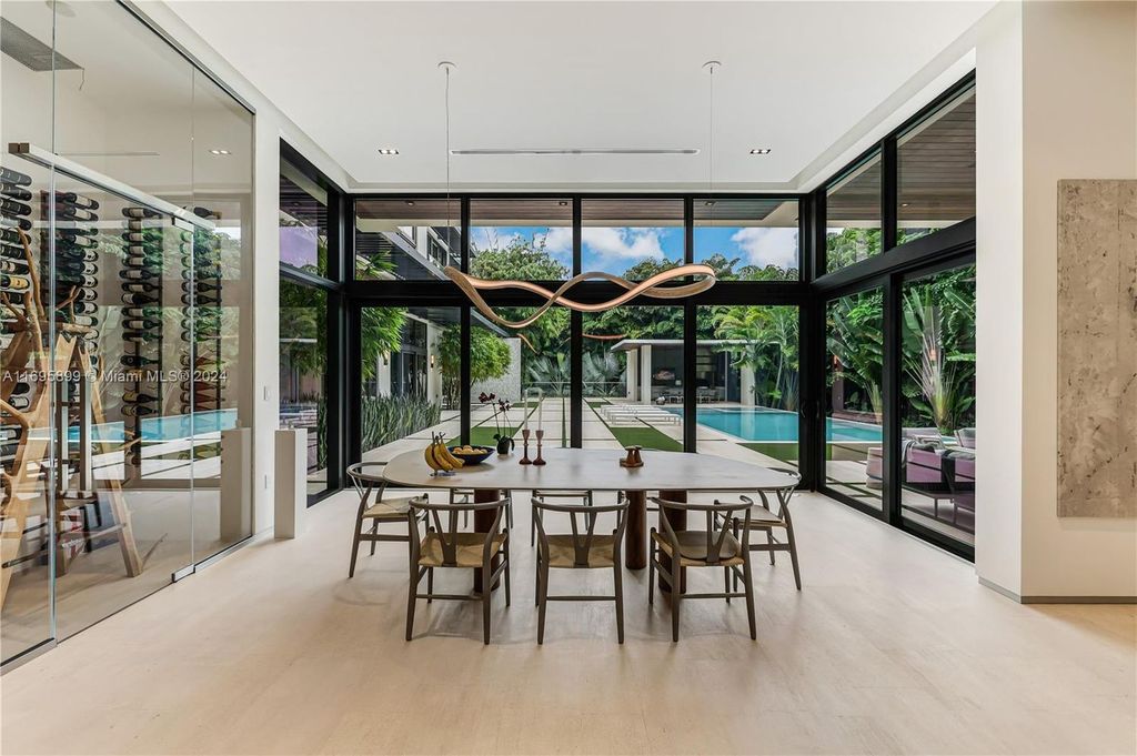 Exceptional $19.5 Million Contemporary Estate with Smart Home Technology in Miami