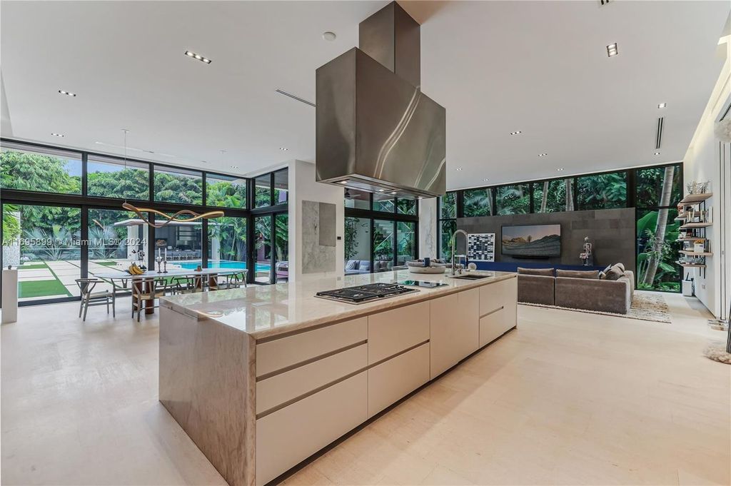 Exceptional $19.5 Million Contemporary Estate with Smart Home Technology in Miami