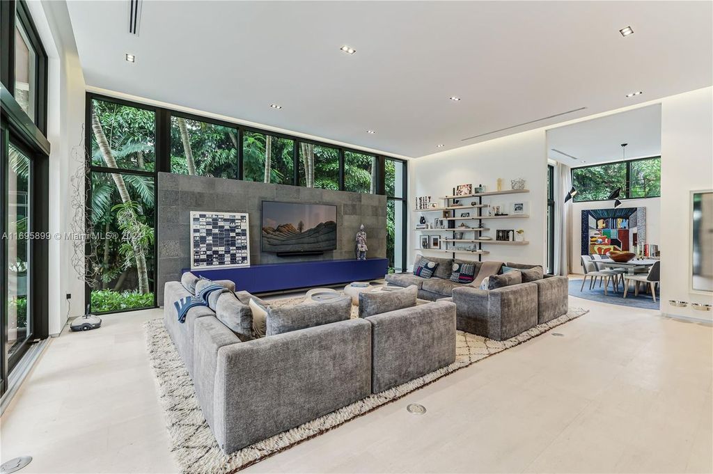 Exceptional $19.5 Million Contemporary Estate with Smart Home Technology in Miami