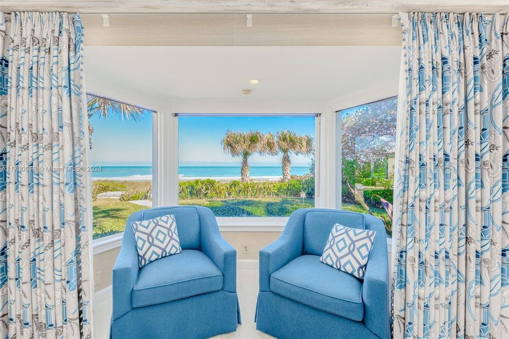 Exclusive Beachfront Estate with 170 Feet of Ocean Frontage in Hobe Sound for $22.5 Million