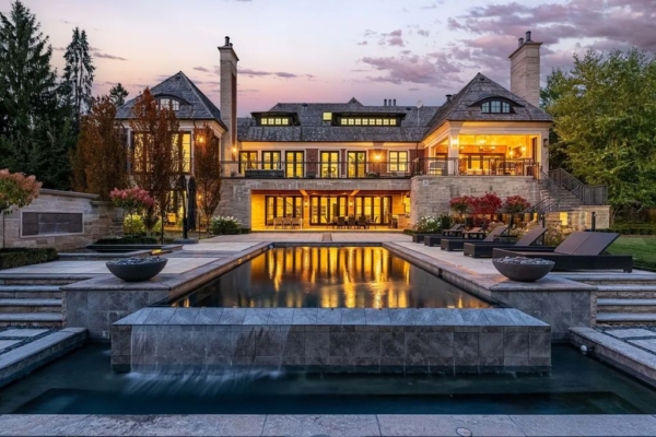 Extraordinary Custom Home in Canada Redefines Luxury Living for C$10.8 Million