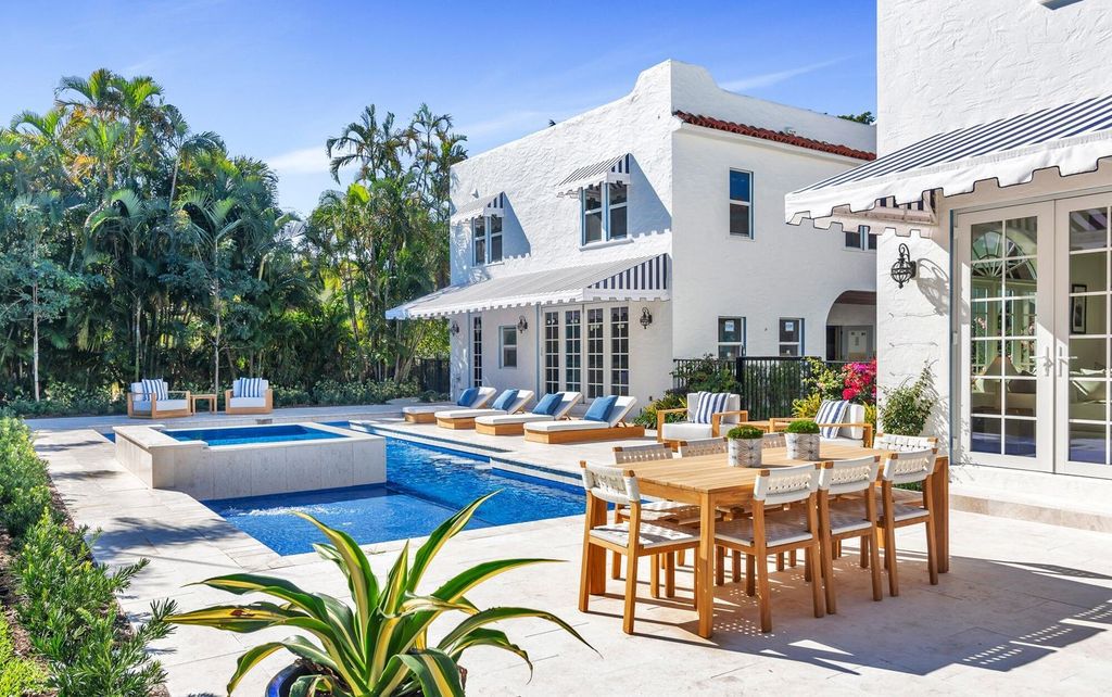 Luxurious $13 Million Historic Estate with Guest Cottage and Pool in Prestigious Prospect Park, West Palm Beach