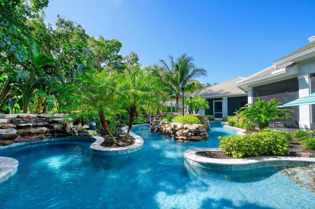 Luxurious Custom Coastal Estate with Resort-Style Pool in Marco Island, Priced at $4.3 Million