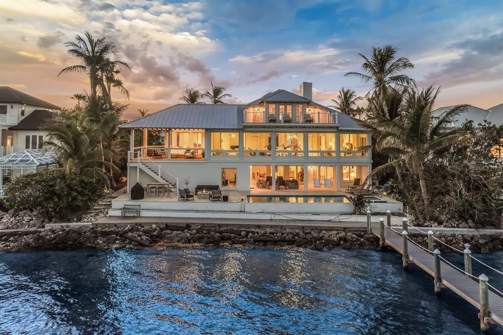 Spectacular $11.3 Million Waterfront Estate in Boca Grande Isles Offering Stunning Views and Direct Intracoastal Access