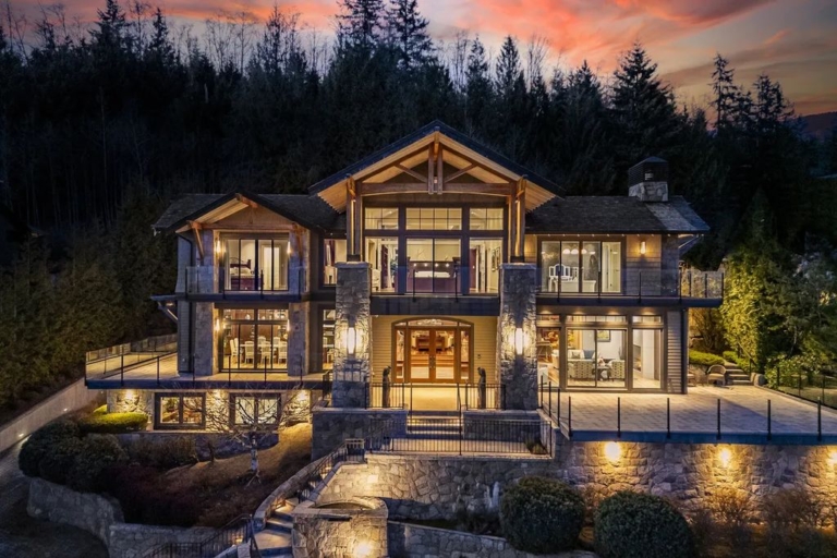 West Vancouver Luxury Redefined: Iconic Residence Priced at C$13 Million