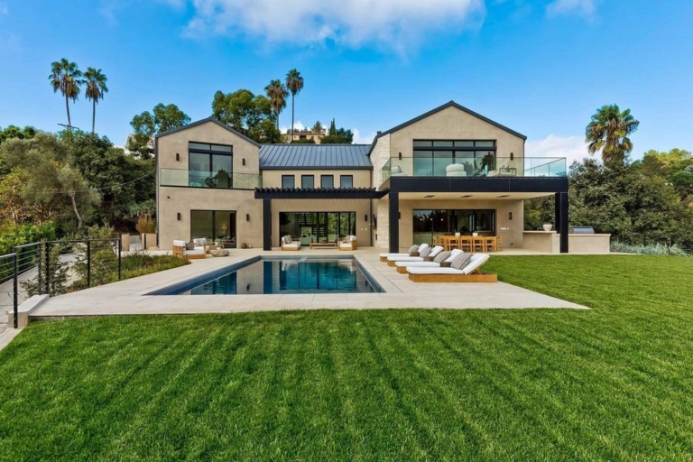 Your Dream Home Awaits: Modern Farmhouse Estate in California Listed for $12,985,000