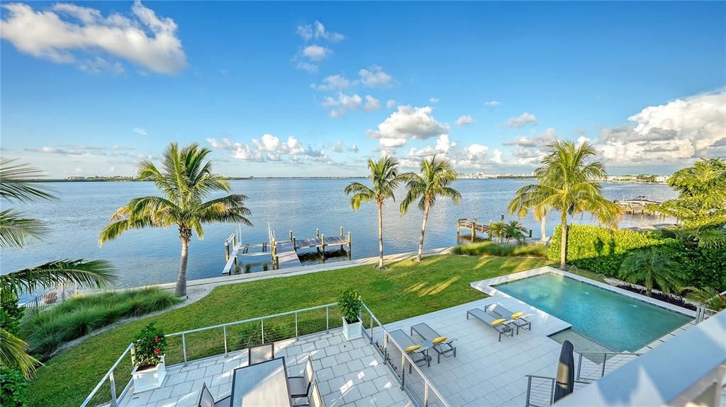 $10 Million Coastal Contemporary Masterpiece in Sarasota with Stunning Bay Views, and Saltwater