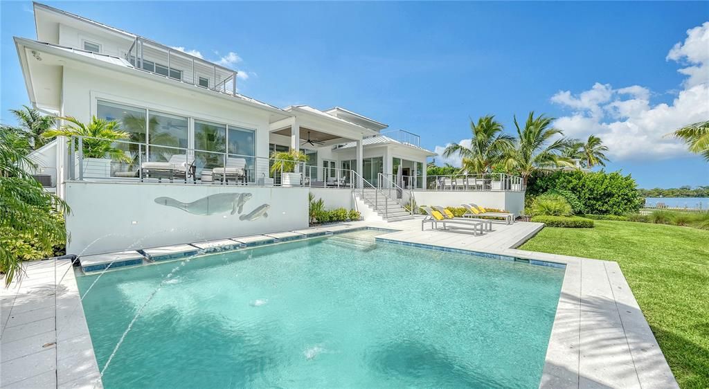 $10 Million Coastal Contemporary Masterpiece in Sarasota with Stunning Bay Views, and Saltwater