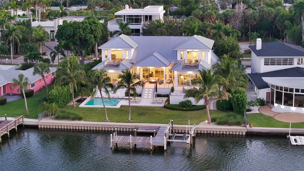 $10 Million Coastal Contemporary Masterpiece in Sarasota with Stunning Bay Views, and Saltwater