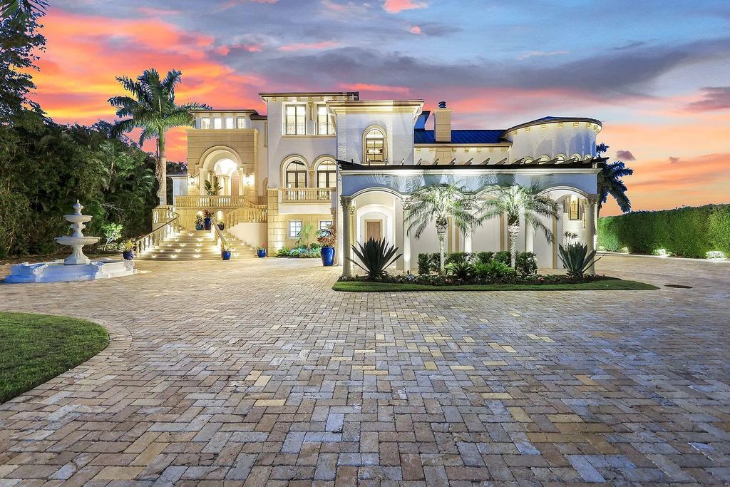 $11.5 Million Luxurious Waterfront Estate on Marco Island with Roberts Bay Views