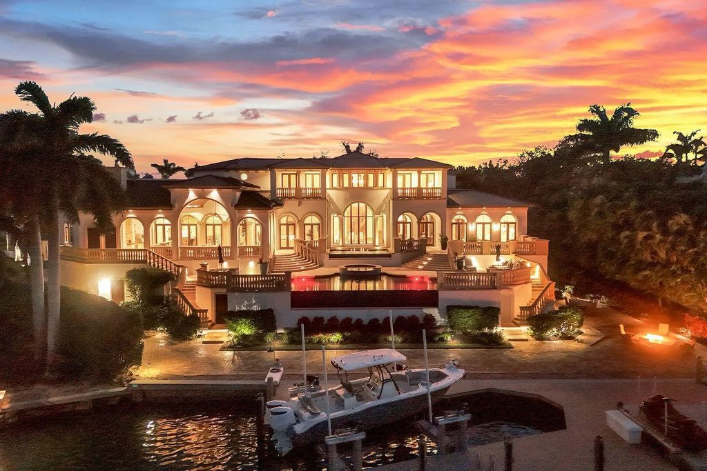 $11.5 Million Luxurious Waterfront Estate on Marco Island with Roberts Bay Views