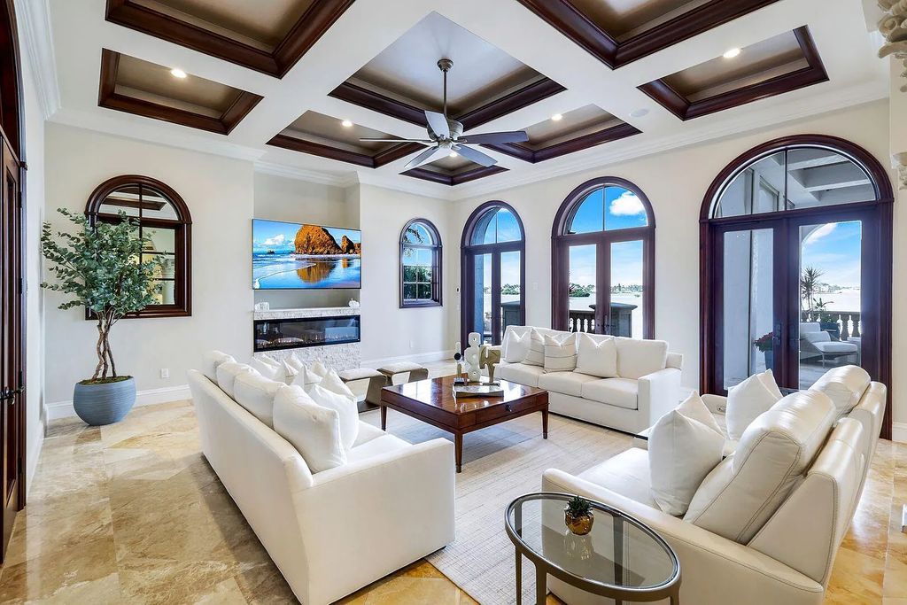 $11.5 Million Luxurious Waterfront Estate on Marco Island with Roberts Bay Views