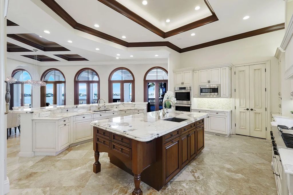 $11.5 Million Luxurious Waterfront Estate on Marco Island with Roberts Bay Views