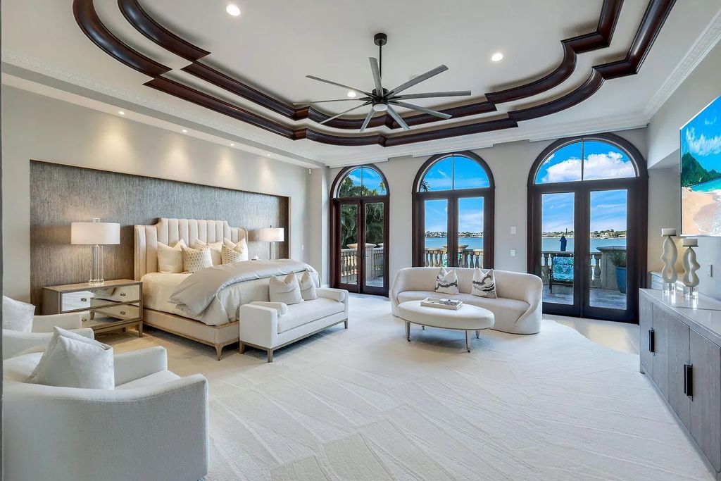 $11.5 Million Luxurious Waterfront Estate on Marco Island with Roberts Bay Views