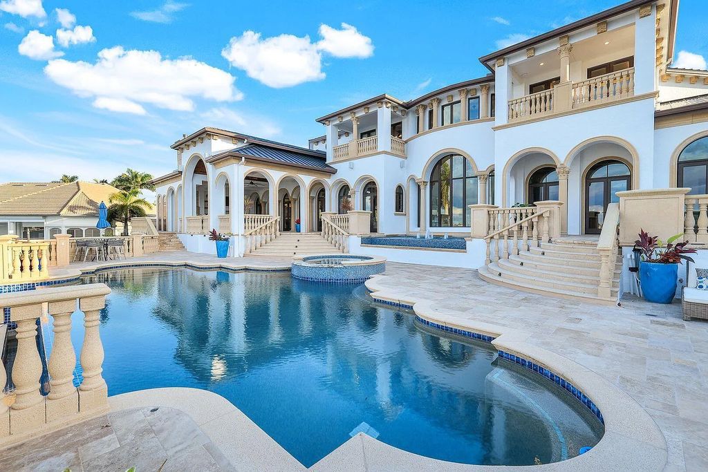 $11.5 Million Luxurious Waterfront Estate on Marco Island with Roberts Bay Views