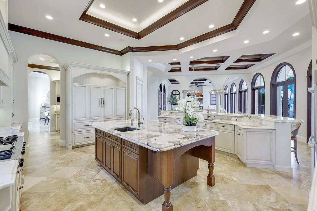 $11.5 Million Luxurious Waterfront Estate on Marco Island with Roberts Bay Views