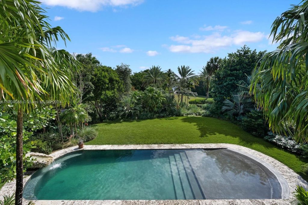 $55.5 Million Coconut Grove Estate with Ocean Views and Award-Winning Gardens in Miami