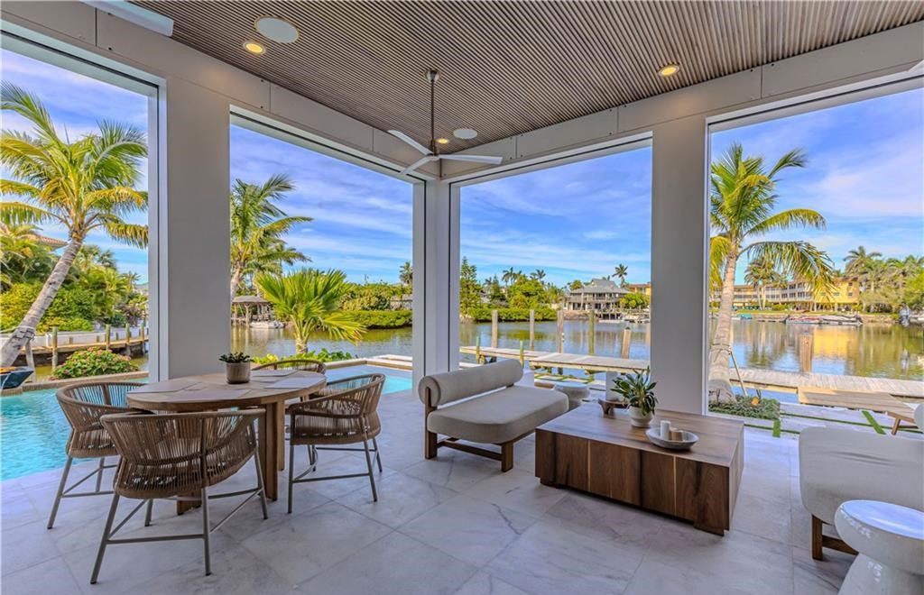 $8.8 Million Stoff Cooney Modern Waterfront Masterpiece in Naples