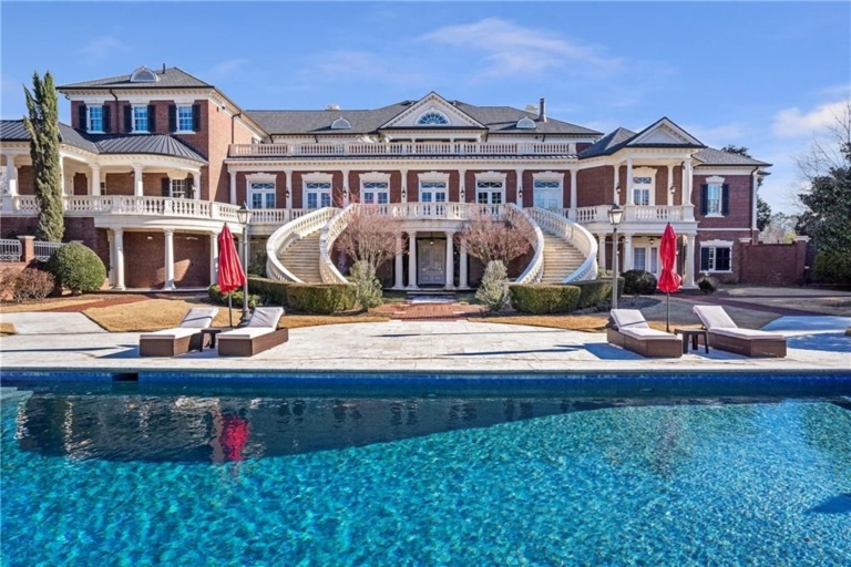 A Georgia Masterpiece: Private Grounds, Entertainment, and Relaxation Await for $11.25 Million