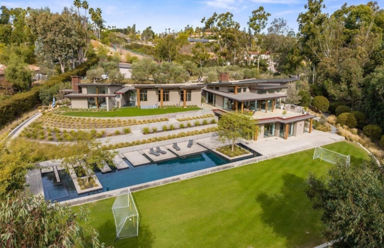 A Masterpiece of Modern Design: Warm Contemporary Home with Sweeping Country Views, Asking $20 Million