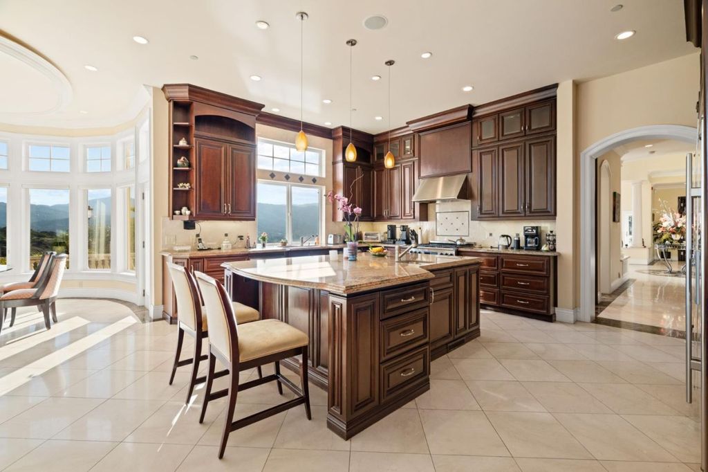 A Mediterranean Gem Resort Style Estate with Spectacular Views on 2.3 Acres Listed for 6.498 Million 10