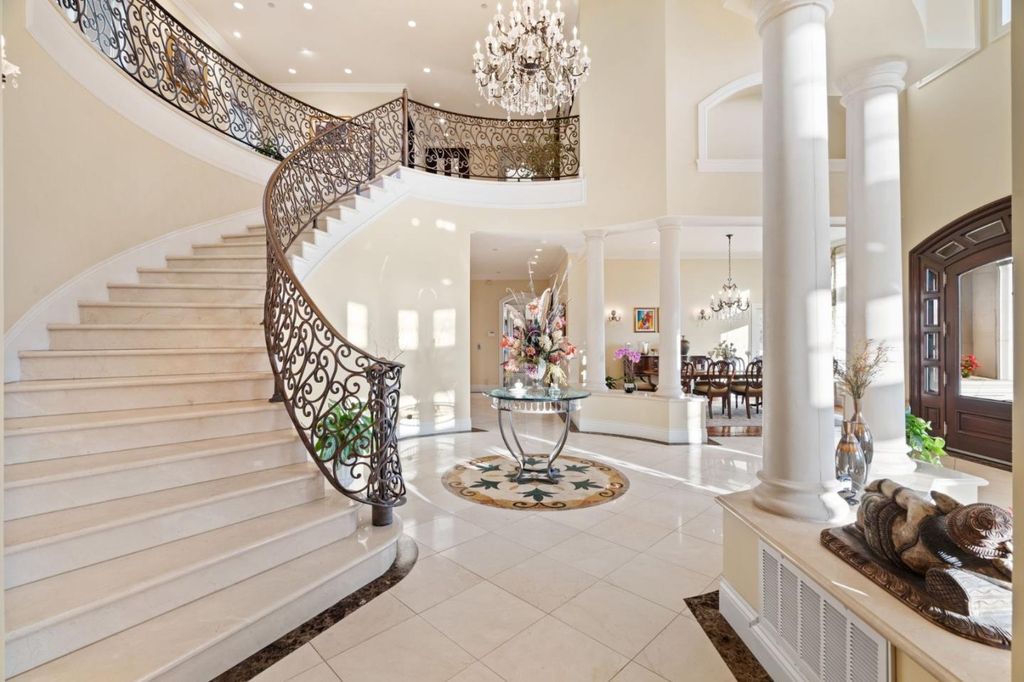 A Mediterranean Gem Resort Style Estate with Spectacular Views on 2.3 Acres Listed for 6.498 Million 16