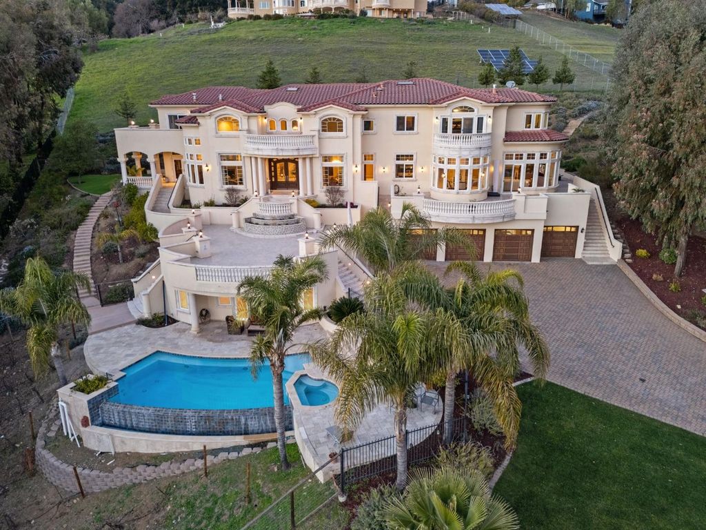 A Mediterranean Gem Resort Style Estate with Spectacular Views on 2.3 Acres Listed for 6.498 Million 46