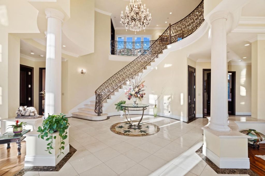 A Mediterranean Gem Resort Style Estate with Spectacular Views on 2.3 Acres Listed for 6.498 Million 5