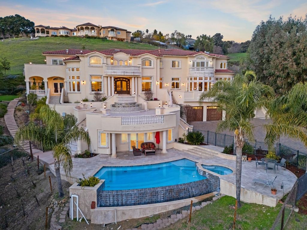 A Mediterranean Gem Resort Style Estate with Spectacular Views on 2.3 Acres Listed for 6.498 Million 54