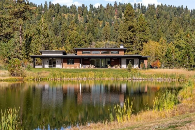 Beautifully Designed Single-Story Mountain Contemporary in Idaho for $4.7 Million