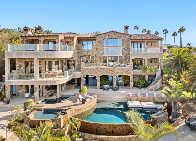 Breathtaking Ocean Views Await: Stunning Mediterranean Estate in Carlsbad, Asking $10.9 Million