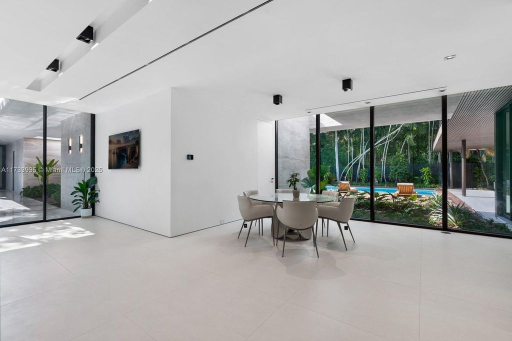 Contemporary Coconut Grove Estate with Guest House, Gym, Theater, and Resort-Style Pool for $24.9 Million