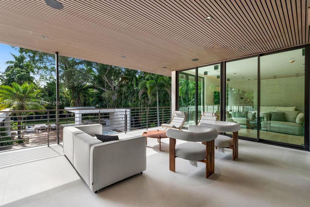 Contemporary Coconut Grove Estate with Guest House, Gym, Theater, and Resort-Style Pool for $24.9 Million