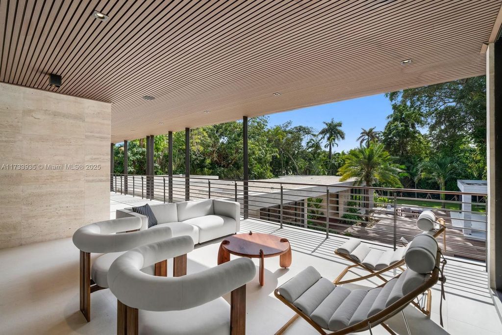 Contemporary Coconut Grove Estate with Guest House, Gym, Theater, and Resort-Style Pool for $24.9 Million