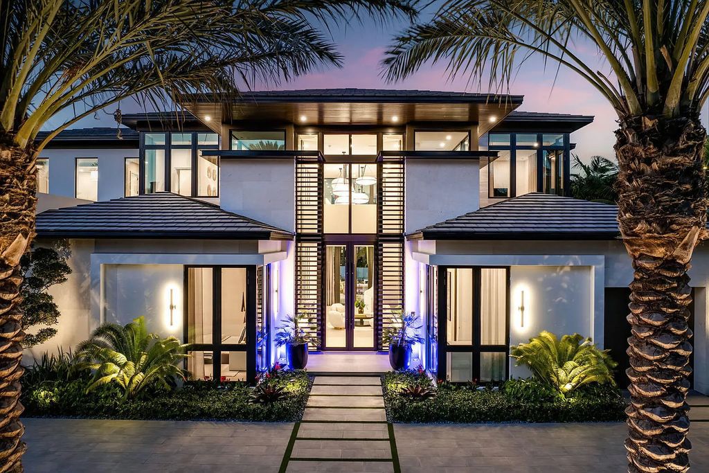 Experience Unparalleled Luxury with This $29.8 Million Waterfront Estate in Boca Raton