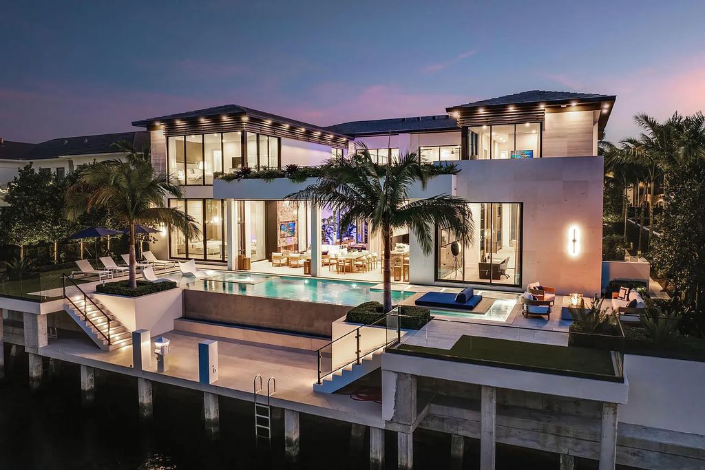 Experience Unparalleled Luxury with This $29.8 Million Waterfront Estate in Boca Raton