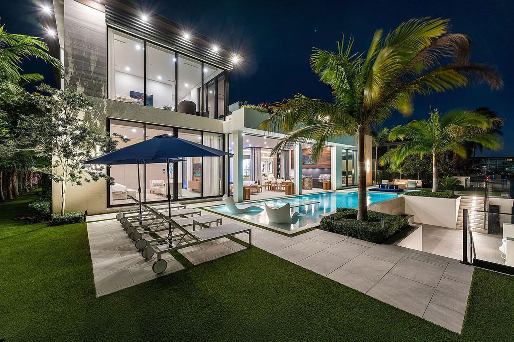 Experience Unparalleled Luxury with This $29.8 Million Waterfront Estate in Boca Raton