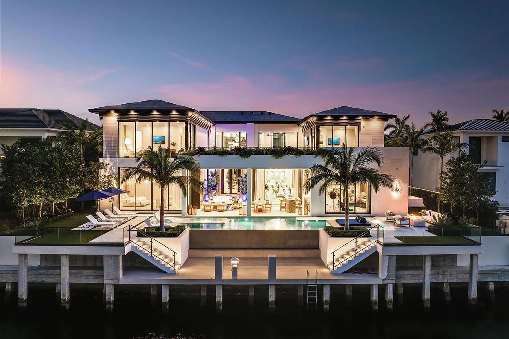 Experience Unparalleled Luxury with This $29.8 Million Waterfront Estate in Boca Raton