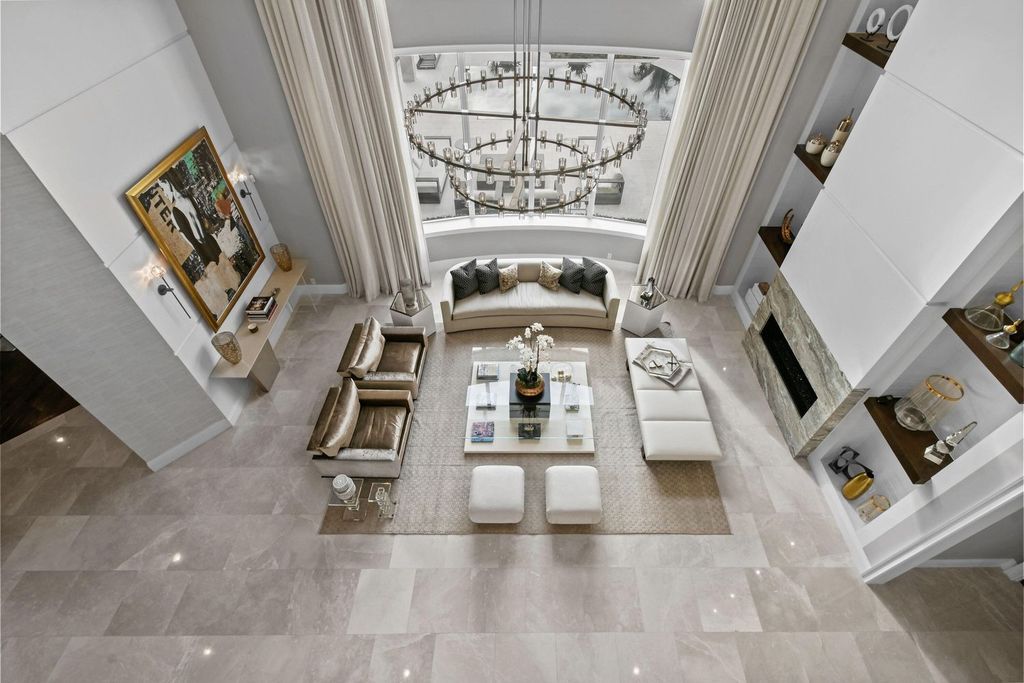 This 5-bed, 7-bath estate in Frenchman’s Harbor offers 100 feet of Intracoastal frontage, a 45-foot dock with a 24,000 lb lift, and space for a 70-foot yacht.