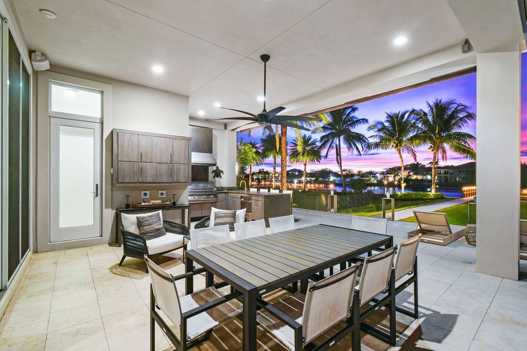 This 5-bed, 7-bath estate in Frenchman’s Harbor offers 100 feet of Intracoastal frontage, a 45-foot dock with a 24,000 lb lift, and space for a 70-foot yacht.