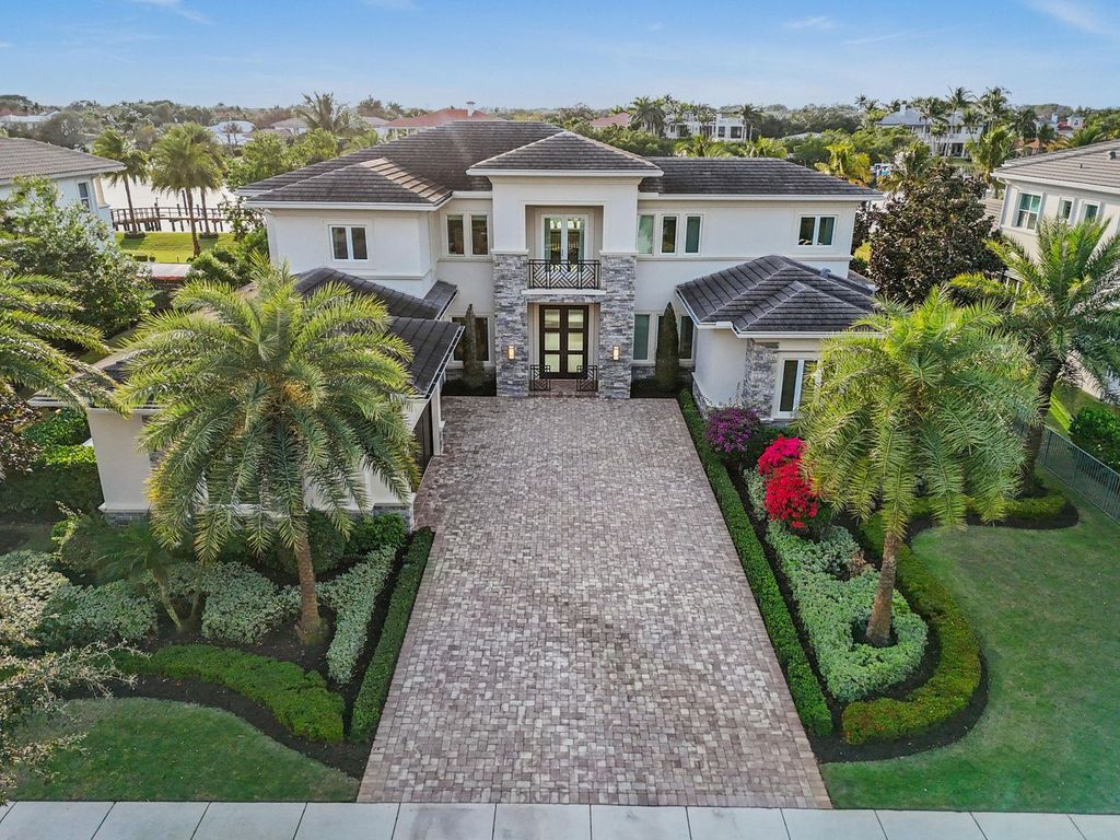 This 5-bed, 7-bath estate in Frenchman’s Harbor offers 100 feet of Intracoastal frontage, a 45-foot dock with a 24,000 lb lift, and space for a 70-foot yacht.