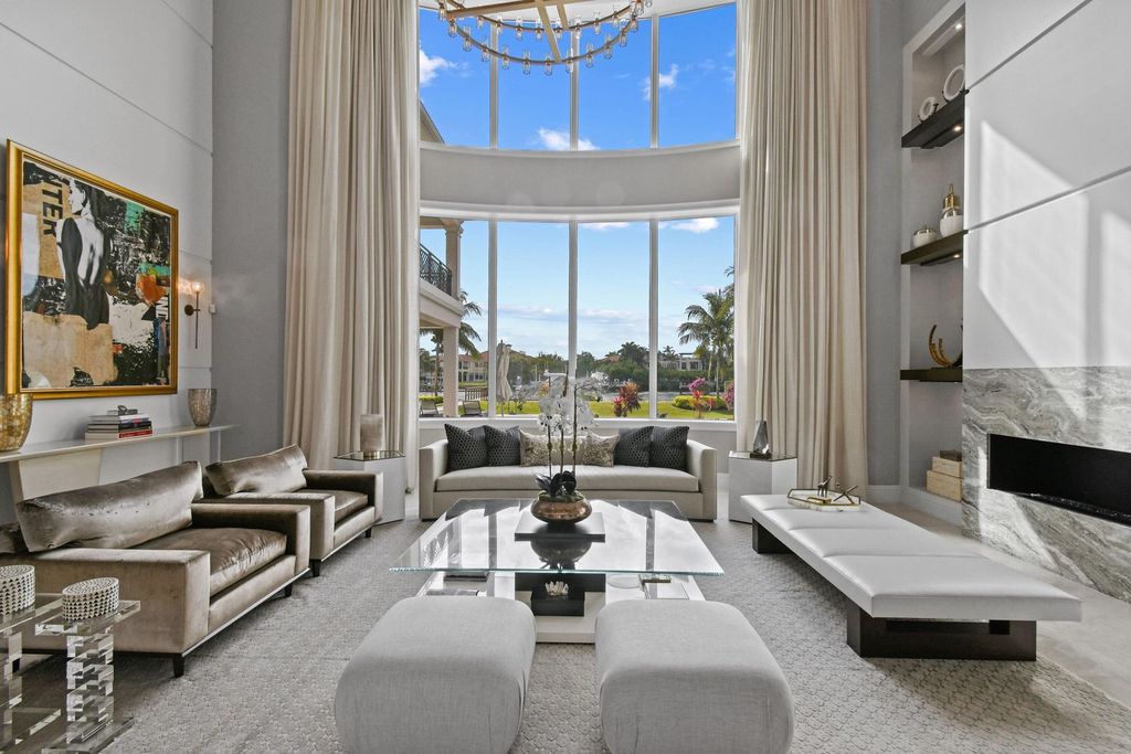 This 5-bed, 7-bath estate in Frenchman’s Harbor offers 100 feet of Intracoastal frontage, a 45-foot dock with a 24,000 lb lift, and space for a 70-foot yacht.