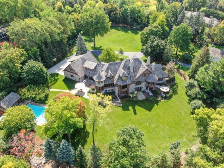 Exquisite Custom Home Privately Set on 2 Acres in Minnesota Listed at $3.8 Million