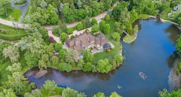 Exquisite Lakefront Estate with Manicured Grounds on Lake Placid for $6.995 Million