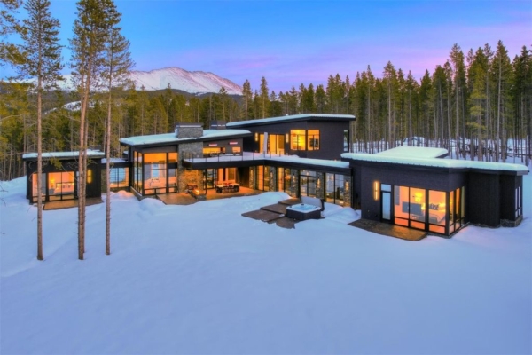 Idyllic Colorado Retreat: $15.95M Breckenridge Estate with National Forest and Ski Area Views