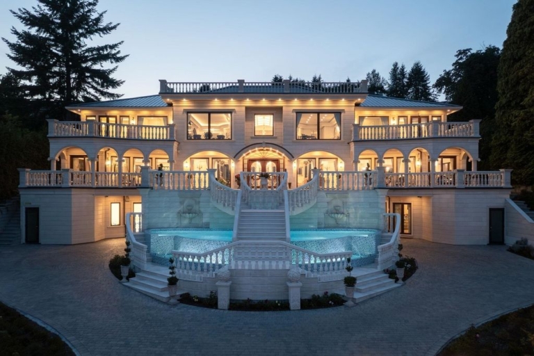 Magnificent and Majestic: Chateau Eyremount Offers Regal Living for C$18.88 Million